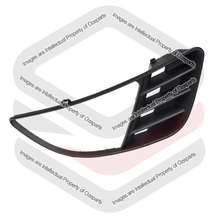 Ozeparts Fits Ford Fiesta WP 2003~2005 Door Hatch | Fog Light Cover Bumper Lamp Bezel Insert (With Fog Light Type) | RH RHS Right Hand (Driver Side)
