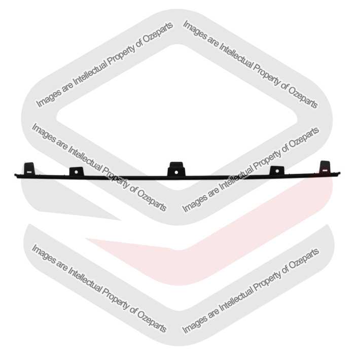 Bar Mould Rear Centre OE (Black)