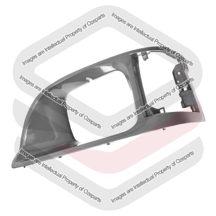 Head Light Rim  Surround AM (Light Grey)