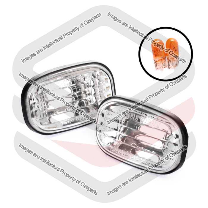 Set Pair Indicator Guard Flasher Toyota Celica / Corolla / Hilux / RAV4 / Tarago