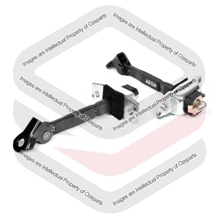 FRONT Set Pair LH+RH Door Check Strap Hinge For Toyota Kluger MCU28 2003~2007