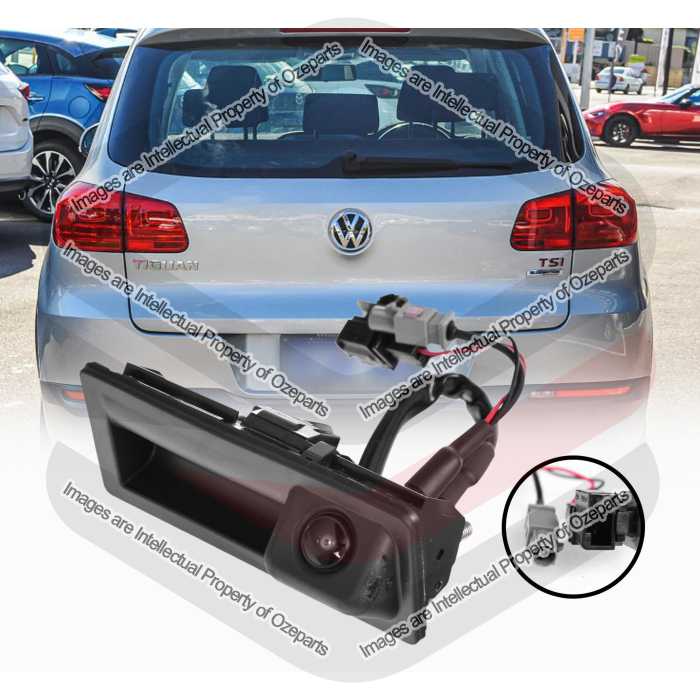 Back Up Rear View Bootlid Reverse Camera For VW Volkswagen Tiguan 5N 2011~2016