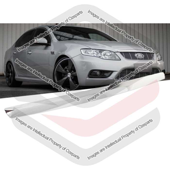 Ozeparts Fits Ford Falcon FG Series Sedan Ute 2008~2014 XT XR XR6 XR8 G6 G6E FPV | New Hood Bonnet Mould Grille Upper Mould Stripe Trim (Chrome)