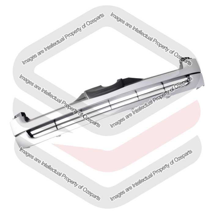 Main Radiator Grille Upper Front Grill Silver For Toyota Hiace 07~10 High Roof