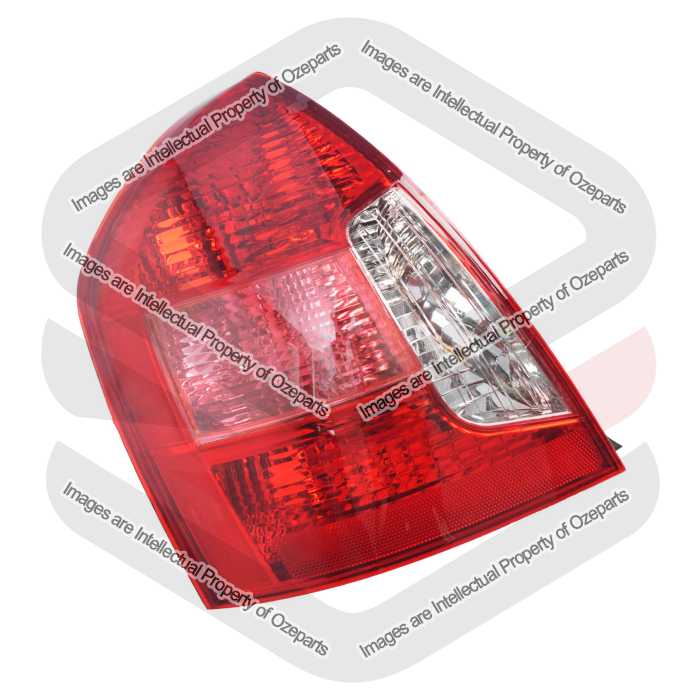 LH LHS Left Tail Light Rear Lamp For Hyundai Accent MC Sedan 2005~2009 No Emark