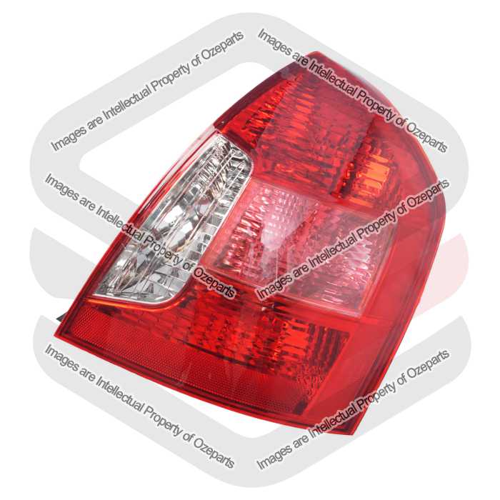 Ozeparts Fits Hyundai Accent MC Series 2005~2009 4 Door Sedan | Taillight Tail Light Rear Lamp | RH RHS Right Hand (Driver Side)