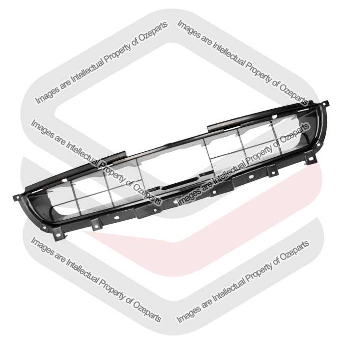 Front Bumper Bar Grille Lower Grill Black For Mitsubishi Lancer CH 2003~2006