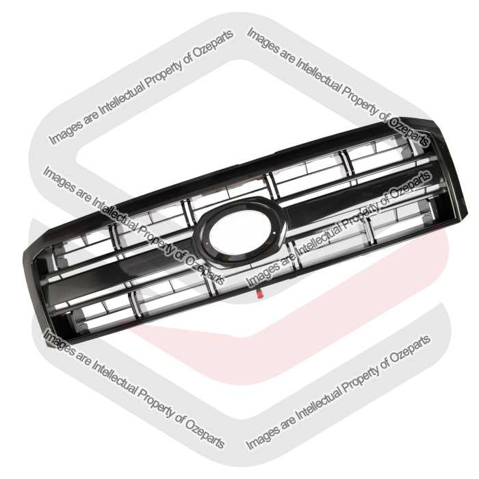 Main Grille Front Grill Black For Toyota Landcruiser FJ70 76 78 79 Series 2007~