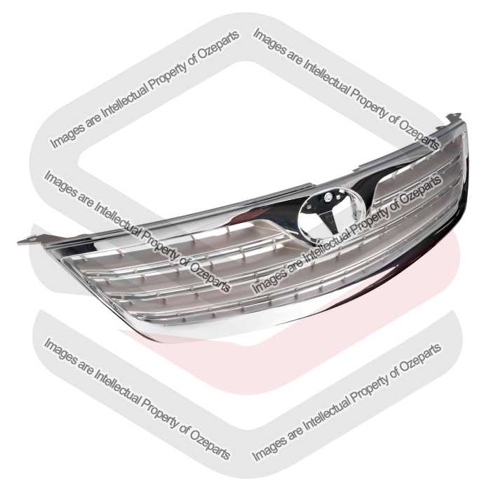 Main Radiator Grille Upper Front Grill For Toyota Aurion ATX GSV40 2006~2009