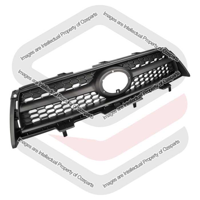 Main Radiator Grille Upper Front Grill Mesh Black For Toyota RAV4 ACA30 08~13