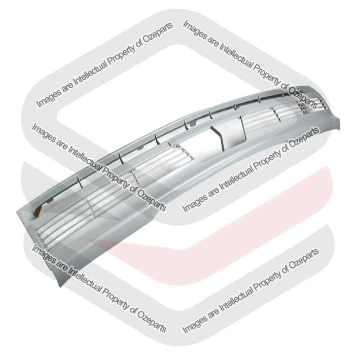 Front Bumper Bar Centre Grey For Holden Commodore VL 1986~1988