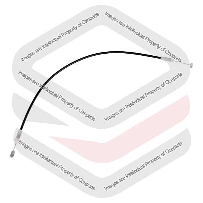 Door Lock Cable Front AM