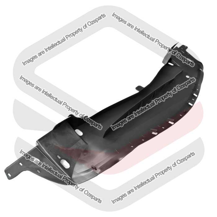 Ozeparts Fits Ford Falcon Fairmont Fairlane FPV BA BF 2002~2011 Sedan Wagon Ute | Aftermarket Splash Tray Front Bar Lower Air Deflector | 1 Unit