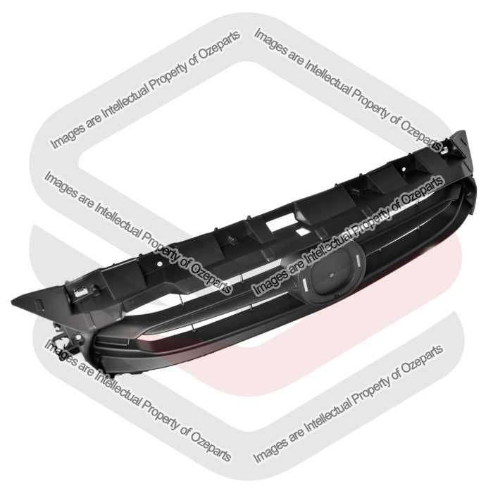 Main Radiator Grille Front Upper Grill For Mazda 2 DJ DL 2014~2019 Sedan Hatch