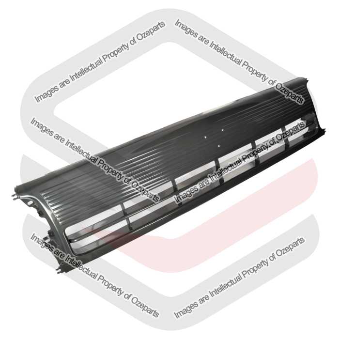 Main Radiator Grille Upper Front Grill Grey For Toyota Hiace RZH Van 1993~1998