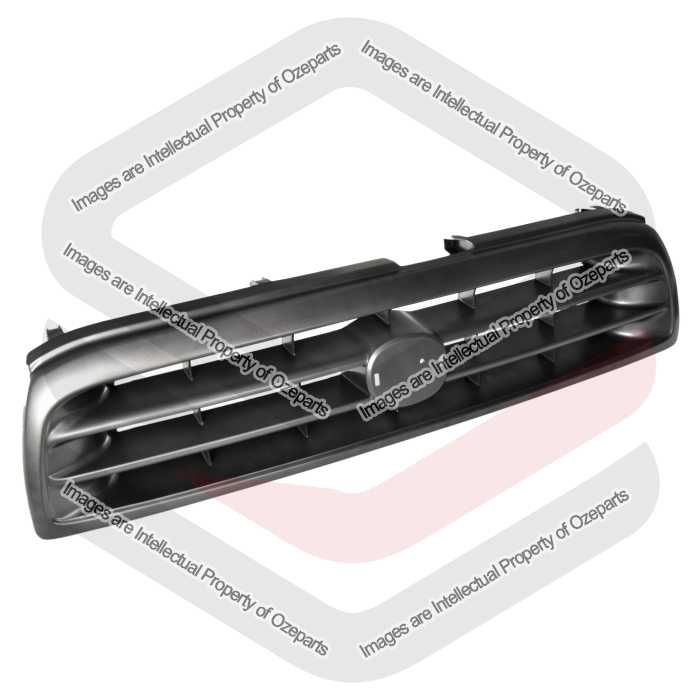 Main Radiator Grille Upper Front Grill Grey For Mazda Bravo UN Ute 1996~1999