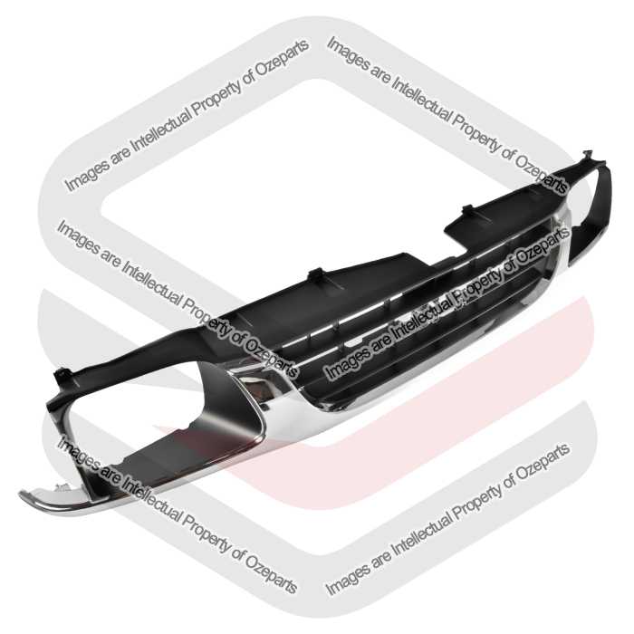 Main Radiator Grille Upper Front Grill Chrome For Holden Rodeo TF Ute 1997~1998