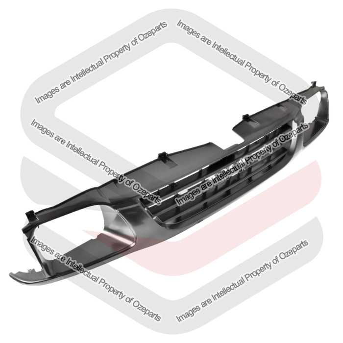 Main Radiator Grille Front Grill Mesh Silver For Holden Rodeo TF Ute 1997~1998