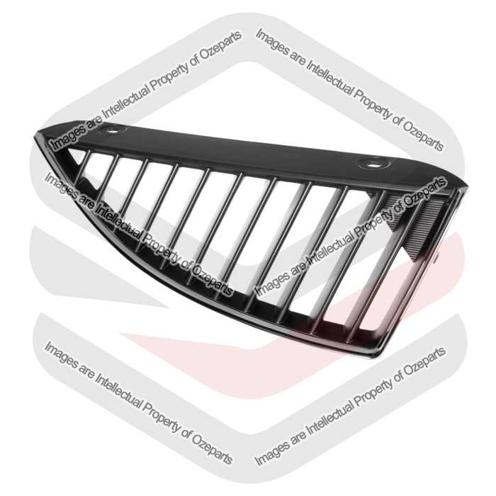 RH Right Grille Upper Front Grill Chrome For Mitsubishi Lancer CH 03~06 Standard