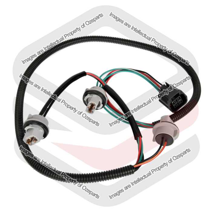 Ozeparts Fits Ford Ranger Ute PX 2011~2022 | Taillight Tail Light Rear Lamp Wiring Harness Sockets | 1 x Unit