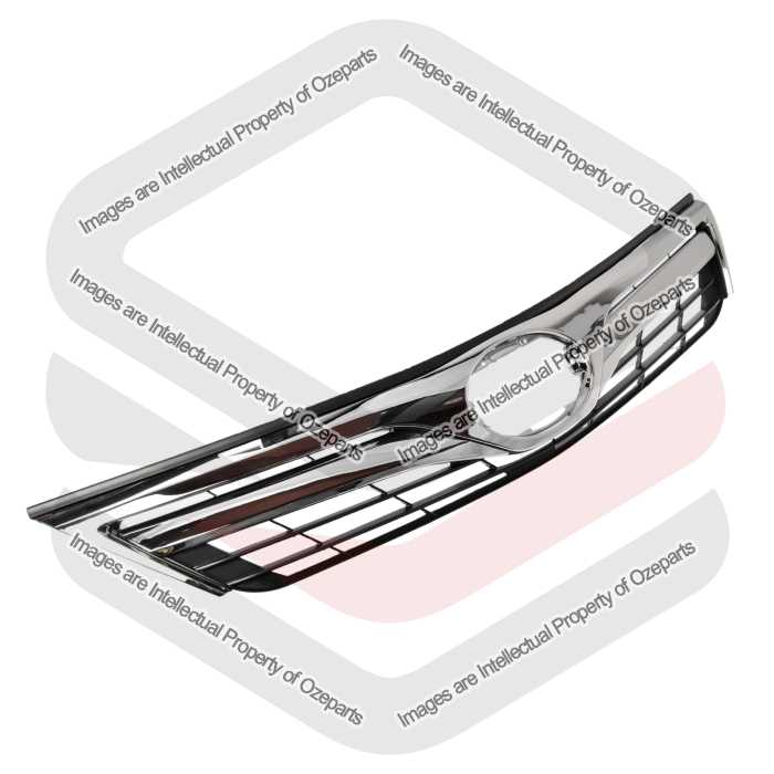 Main Radiator Grille Front Grill Chrome For Toyota Camry Hybrid AVV50 2011~2015