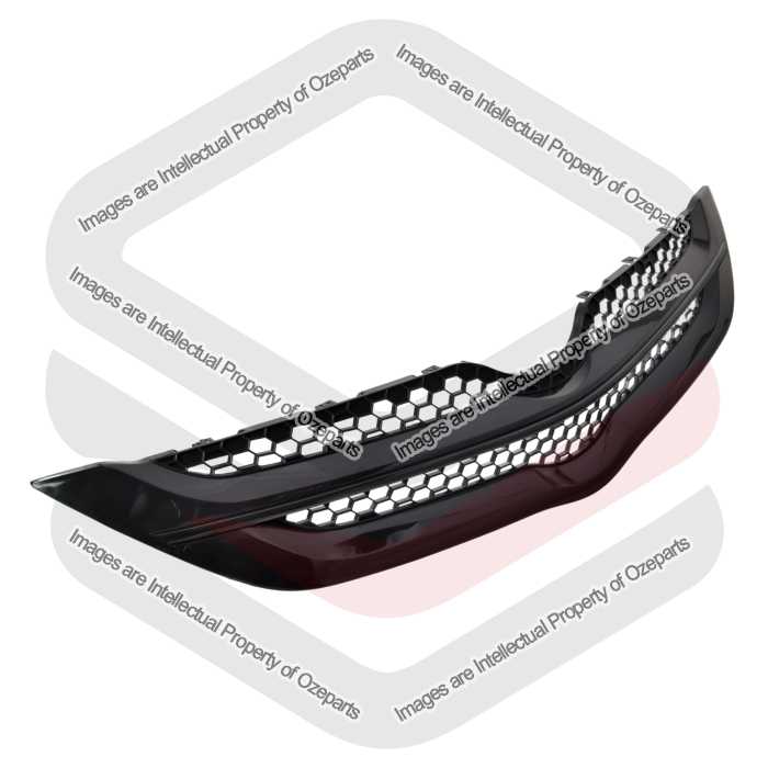 Main Radiator Grille Front Grill Black For Toyota Yaris NCP93 Sedan 2006~2008