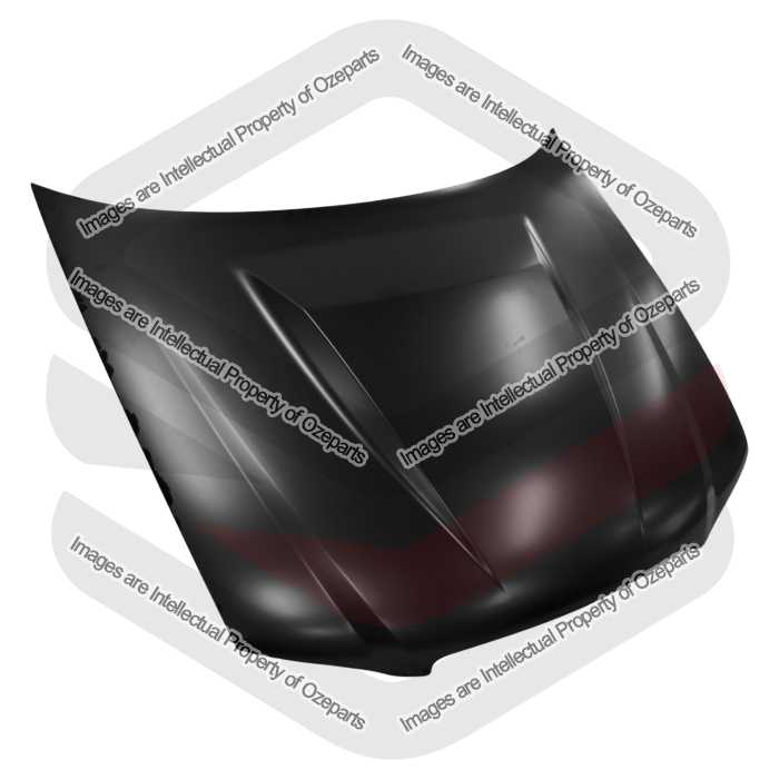 Ozeparts Fits Ford Falcon BA BF XR XR6 XR8 / FPV BA BF BOSS GT GT-P F6 Typhoon Pursuit | NEW Bonnet Hood With Hump Bulge | 1 Unit