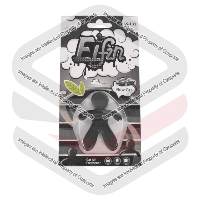 Ozeparts 1 x ELFIN New Car (Black) Air Freshener Diffuser Fragrance For Car Truck Taxi Van Home