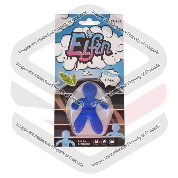 Ozeparts 1 x ELFIN Ocean (Blue) Air Freshener Diffuser Fragrance For Car Truck Taxi Van Home