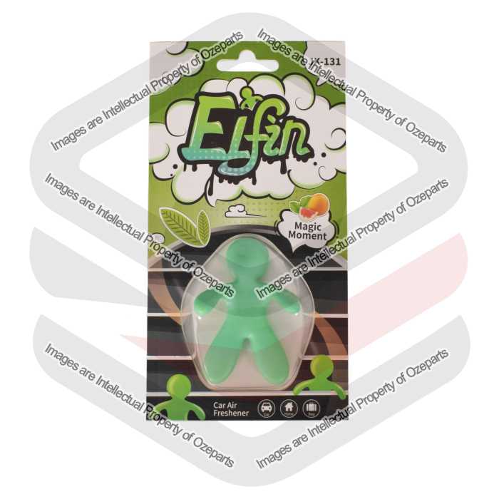 Ozeparts 1 x ELFIN Magic Moment (Green) Air Freshener Diffuser Fragrance For Car Truck Taxi Van Home