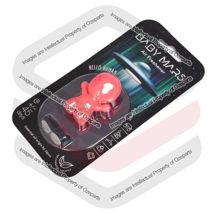 Ozeparts 1 x MARS BOY Lucky Fairy (Red) Air Freshener Diffuser Fragrance For Car Truck Taxi Van Home