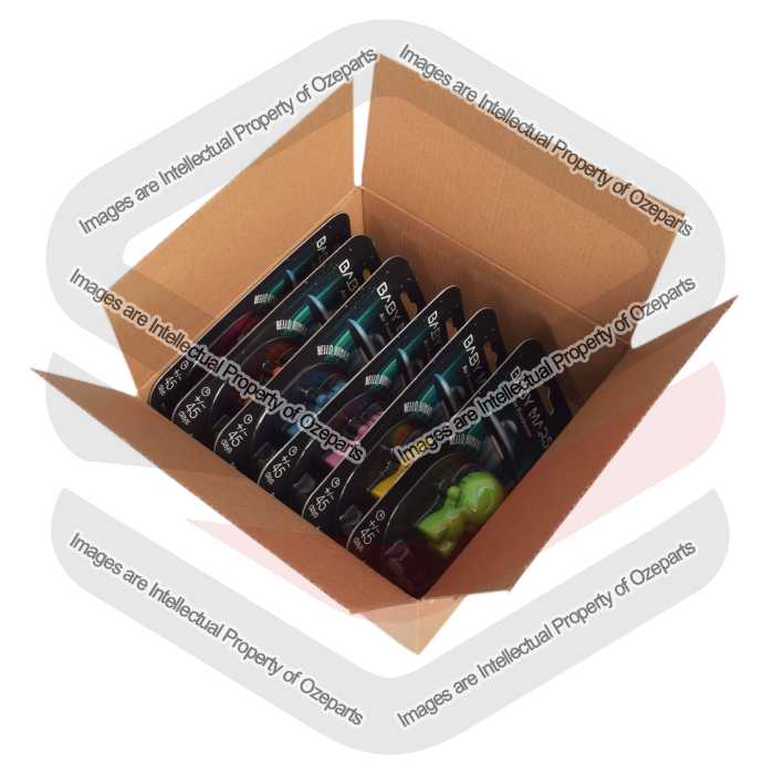 Ozeparts 6 x MARS BOY Combo Pack Air Freshener Diffuser Fragrance For Car Truck Taxi Van Home