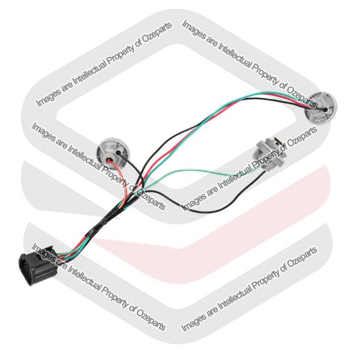Tail Light Wirings Harness Sockets