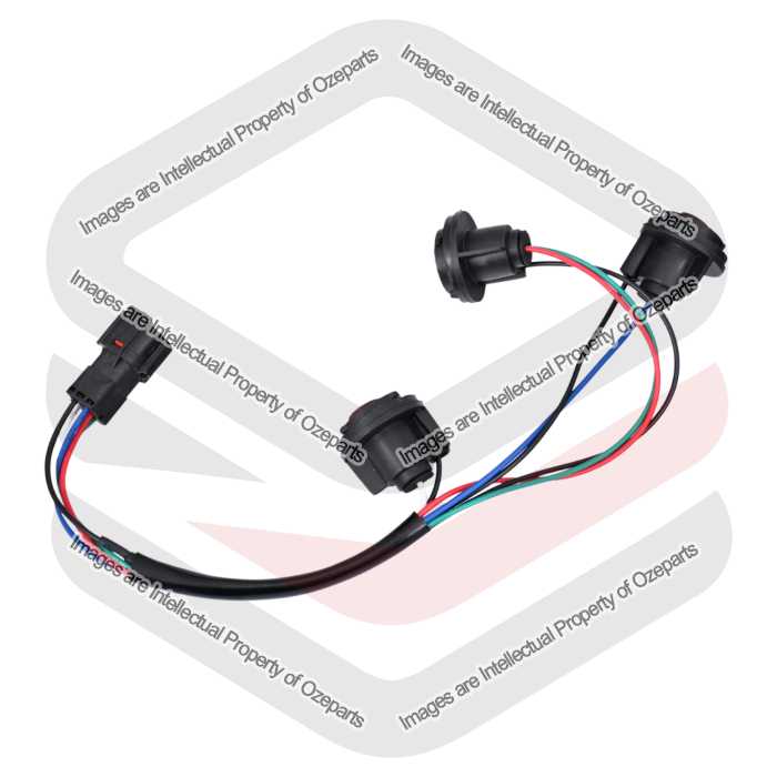 Tail Light Wirings Harness Sockets