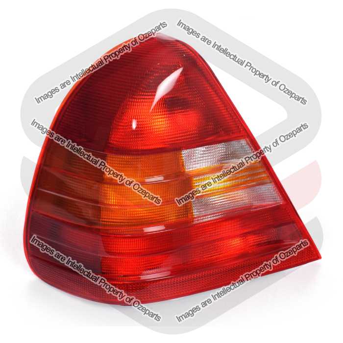 LH Left Hand Tail Light Lamp (Amber) For Mercedes Benz C Class W202 Sedan 94~97