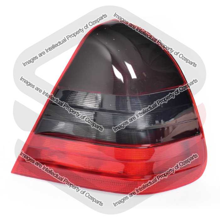 RH RHS Right Tail Light Lamp (Tinted) For Mercedes Benz C Class W202 Sedan 97~01