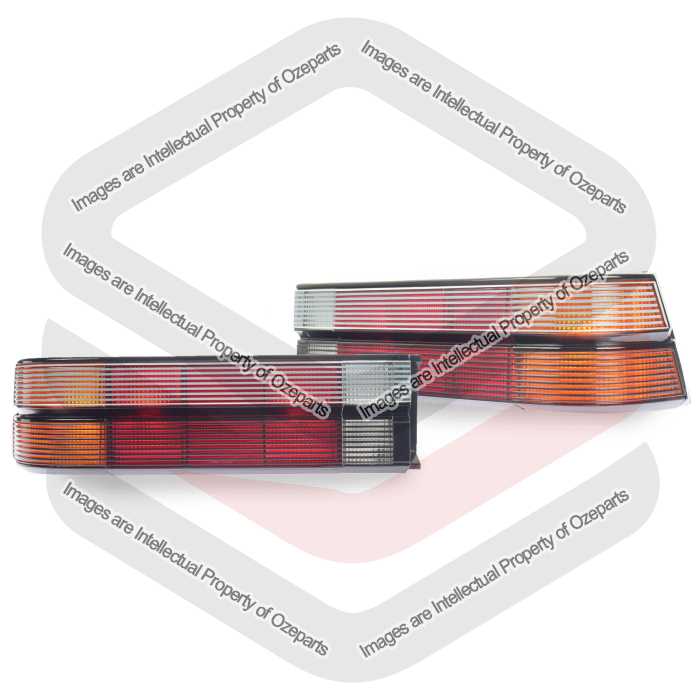 Set / Pair LH+RH Tail Light Lamp For Holden Commodore VL Sedan Calais SLE 86~88