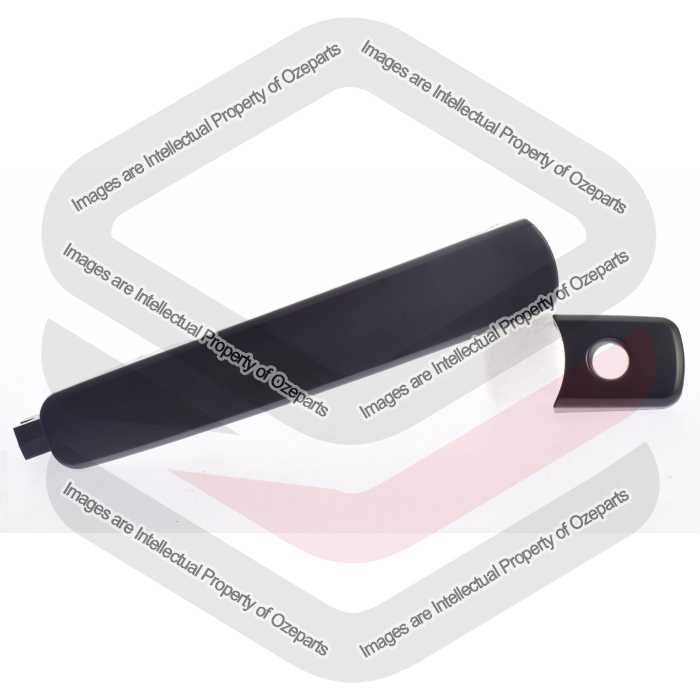 Door Handle Outer (Black) No RFID  Front  (With Key Hole)