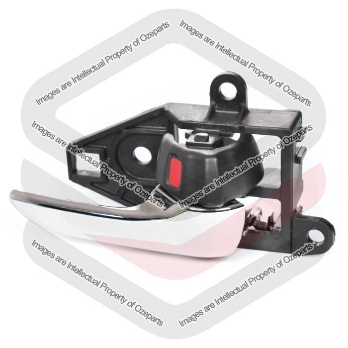 FRONT Inner RH RHS Right Hand Door Handle Black For Toyota Tarago ACR50 06~19