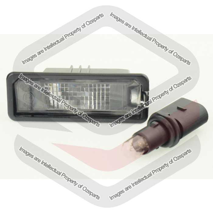 Volkswagen VW Number License Plate Light Lamp Globe Type