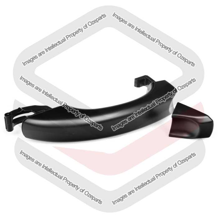 LH Left FRONT or REAR Outer Door Handle Black For VW Volkswagen Amarok 10~22