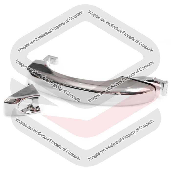 RH Right Hand FRONT Outer Door Handle Chrome For VW Volkswagen Amarok 10~22