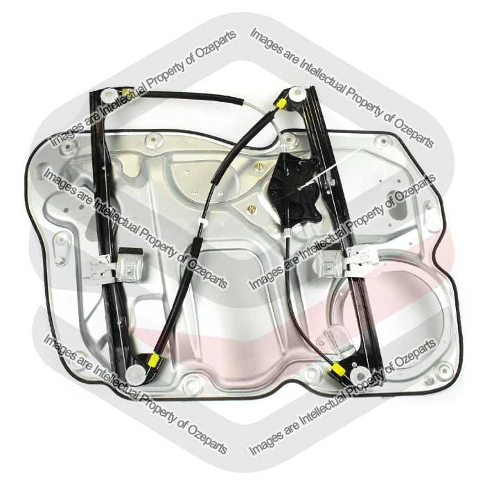Ozeparts Fits Volkswagen VW Caddy Van 2K 2005~2015 | Electric Power Door Window Regulator (With Panel) | RH RHS Right Hand (Driver Side)