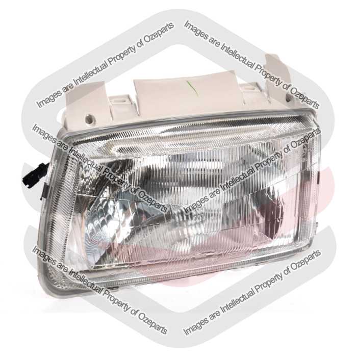 LH LHS Left Hand Head Light Lamp Chrome For VW VolksWagen Polo 1995~2000