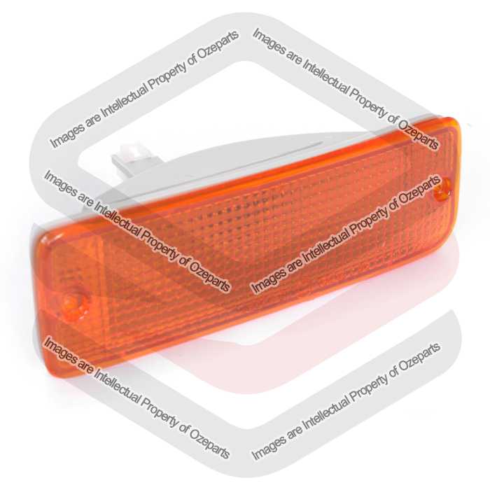 LH LHS Left Hand Front Bumper Lamp Bar Light Indicator For Toyota Hilux 88~97