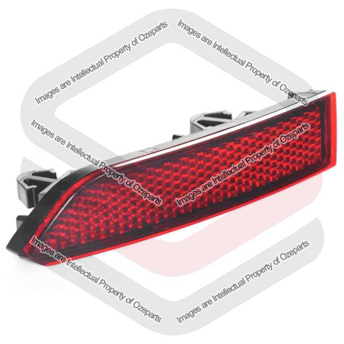 LH Left Hand OUTER Rear Bar Reflector Lamp For Volkswagen VW Tiguan 5N 16~21