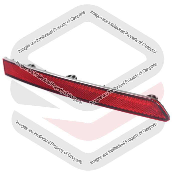 LH Left Hand INNER Rear Bar Reflector Lamp For Volkswagen VW Tiguan 5N 16~21