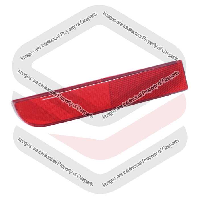 LH Left Hand Rear Bumper Bar Reflector For Mitsubishi Lancer CJ 2007~2015