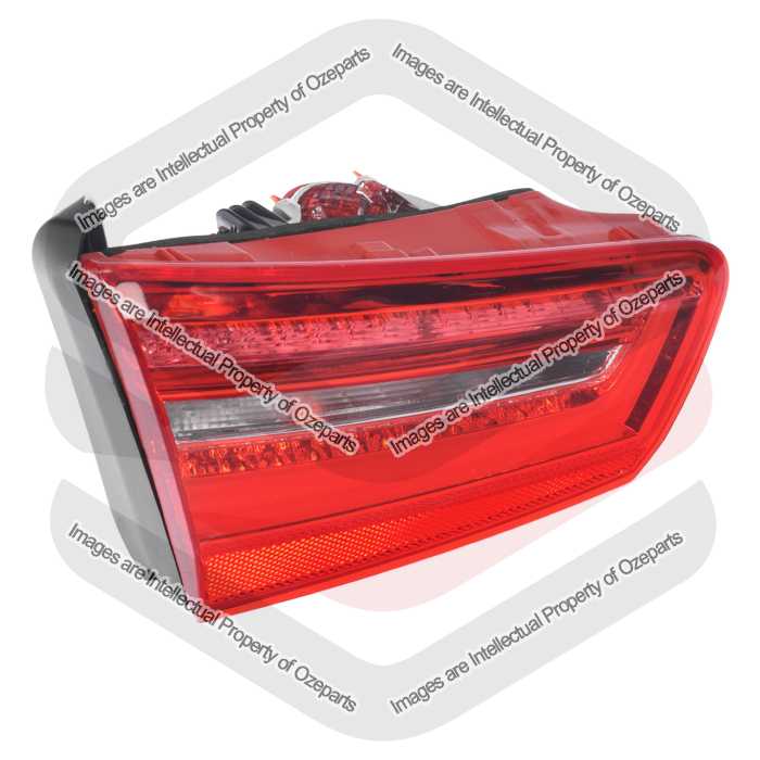 Ozeparts Fits Audi A6 / S6 C7 Series 1 2011~2015 4 Door Sedan | Tail Light Inner Taillight Tail Light Rear Boot Lid Lamp | LH LHS Left (Passenger)