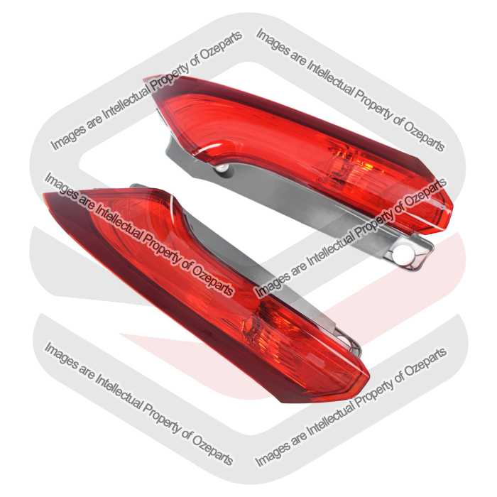 Ozeparts Fits Honda CRV CR-V RM 2012~2014 SUV Petrol Only | Taillights Tail Lights Rear Lamps (Upper) | Pair of LH Left Hand + RH Right Hand